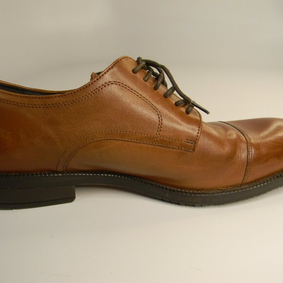 Cole Haan Grand 360 Mens Brown Leather Lace Up Causal Oxford Shoes Size 11M Mens COLE HAAN Shoes Me Cap Oxford Lace up Comfortable GRAND  main image 3